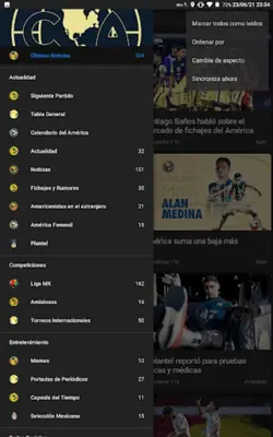 América y ya android App screenshot 1