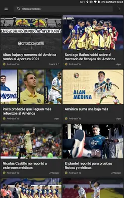 América y ya android App screenshot 2