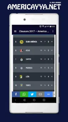 América y ya android App screenshot 3