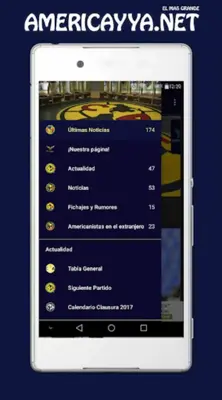 América y ya android App screenshot 5